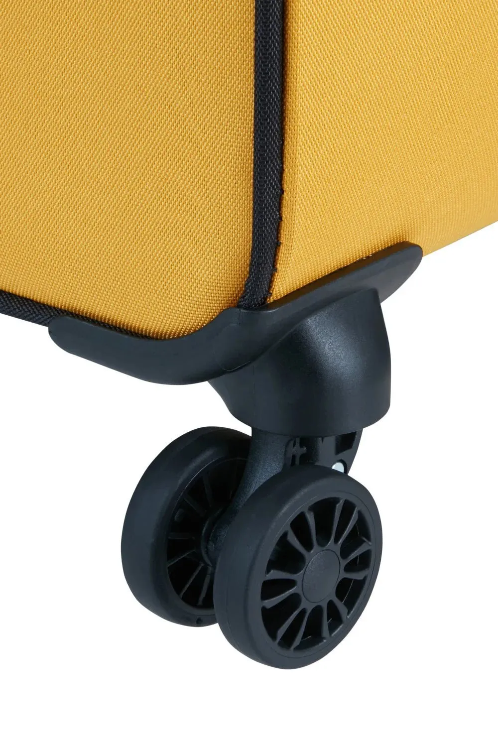 American Tourister Daring Dash 55cm Cabin Spinner - Expandable | Black/Yellow