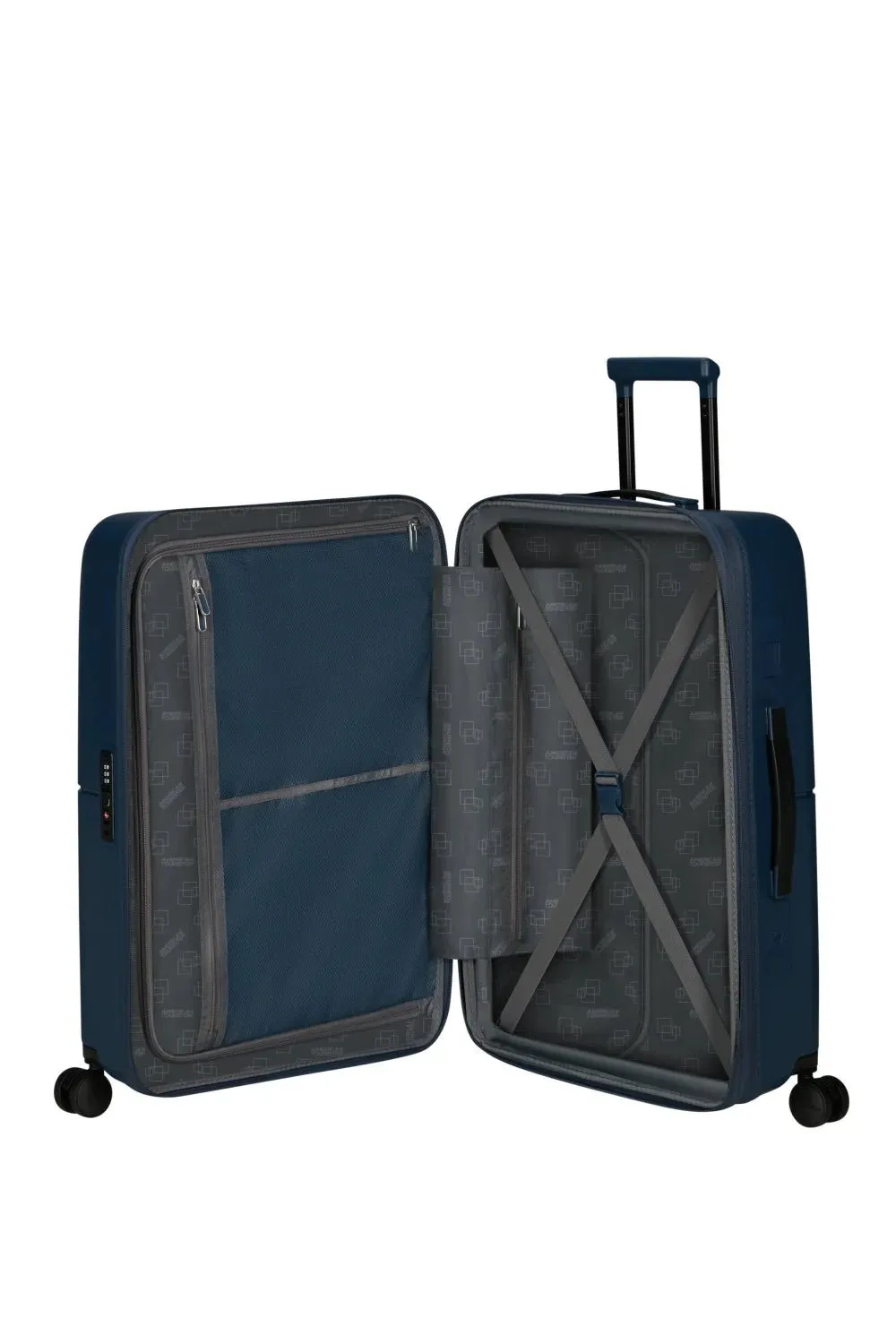 American Tourister Dashpop 67cm Medium Spinner - Expandable | Midnight Navy