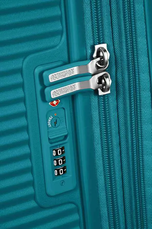 American Tourister Soundbox 77cm Large Spinner - Expandable | Jade Green