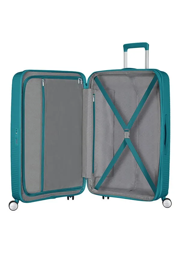 American Tourister Soundbox 77cm Large Spinner - Expandable | Jade Green