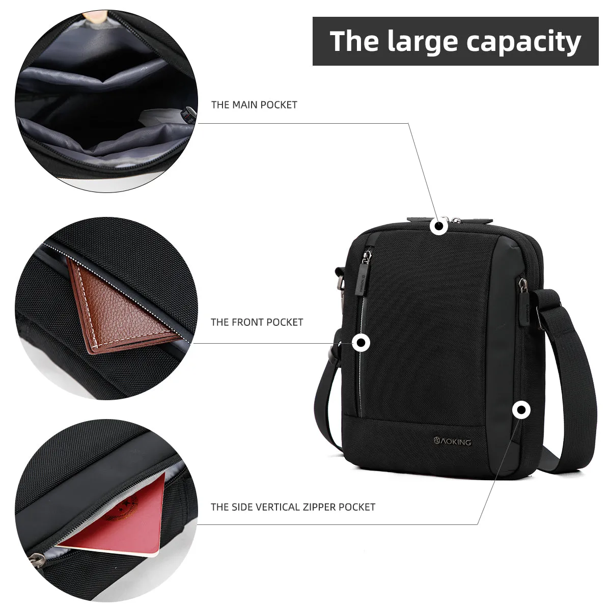 Aoking Sk1073 Smart Best Seller Waterproof Shoulder Bag