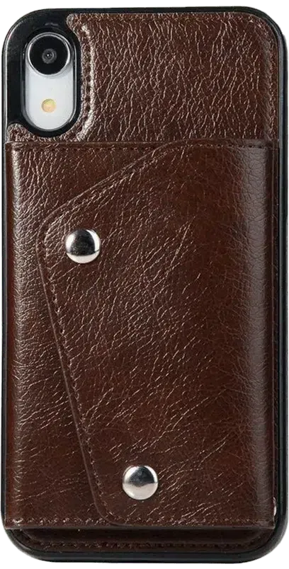 Brown Vegan Leather | Wallet Case