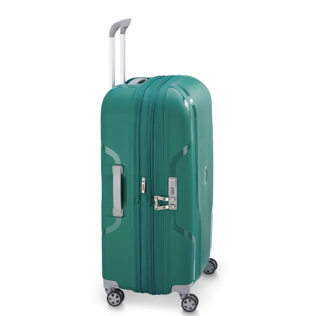 Delsey Clavel 71cm Medium Hardsided Spinner Luggage - Evergreen