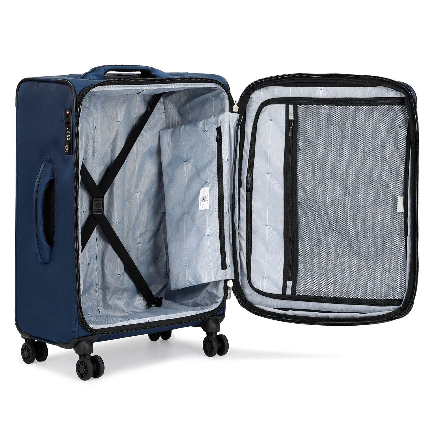 Delsey Sky Max 3Piece Luggage Trolley Set    Free Delsey Agreable Backpack