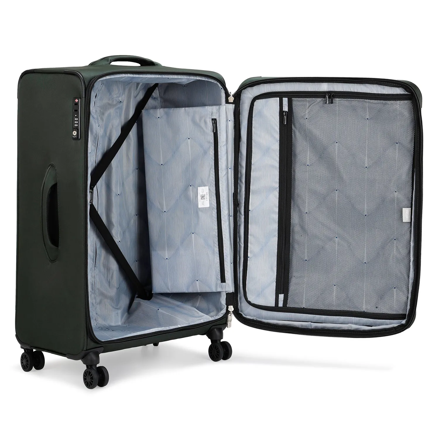 Delsey Sky Max 3Piece Luggage Trolley Set    Free Delsey Agreable Backpack