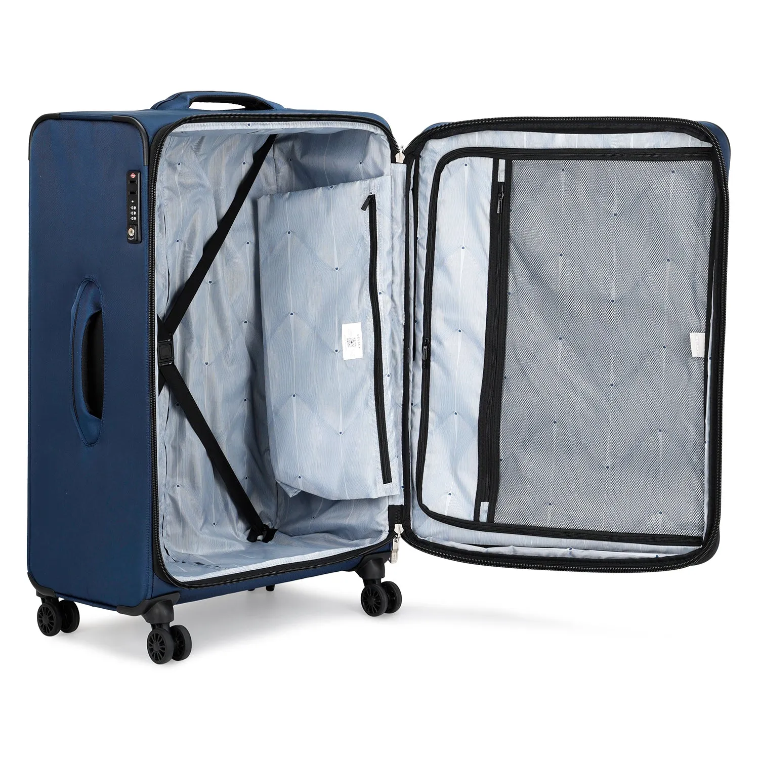 Delsey Sky Max 3Piece Luggage Trolley Set    Free Delsey Agreable Backpack