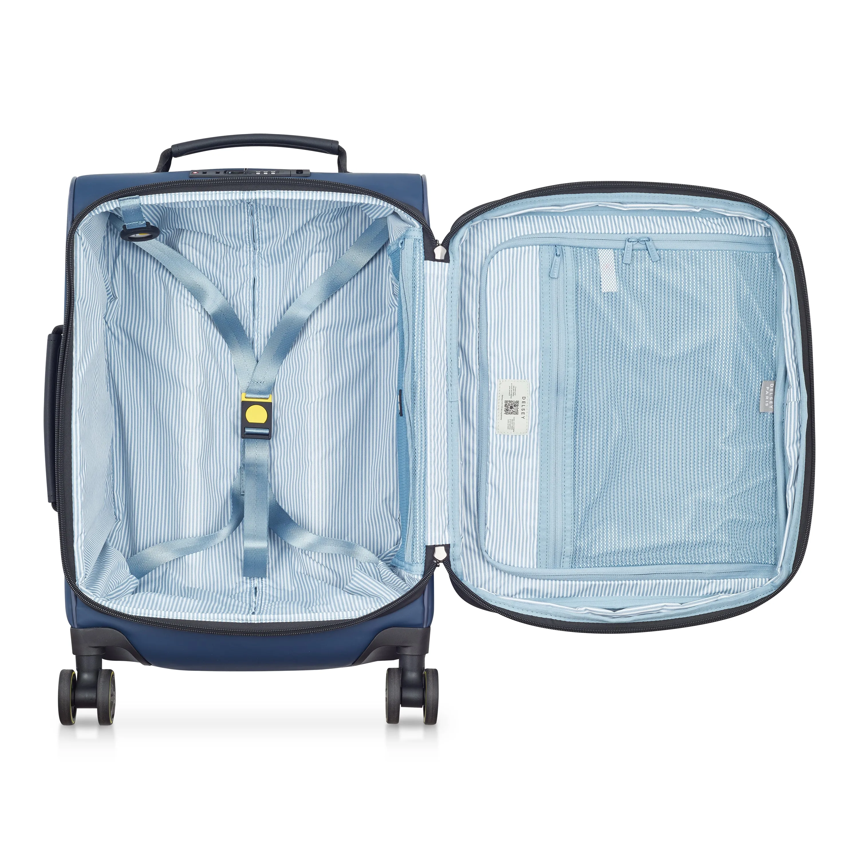 Delsey Turenne 2.0 Hardcase Expandable 4 Double Wheel Luggage Trolley