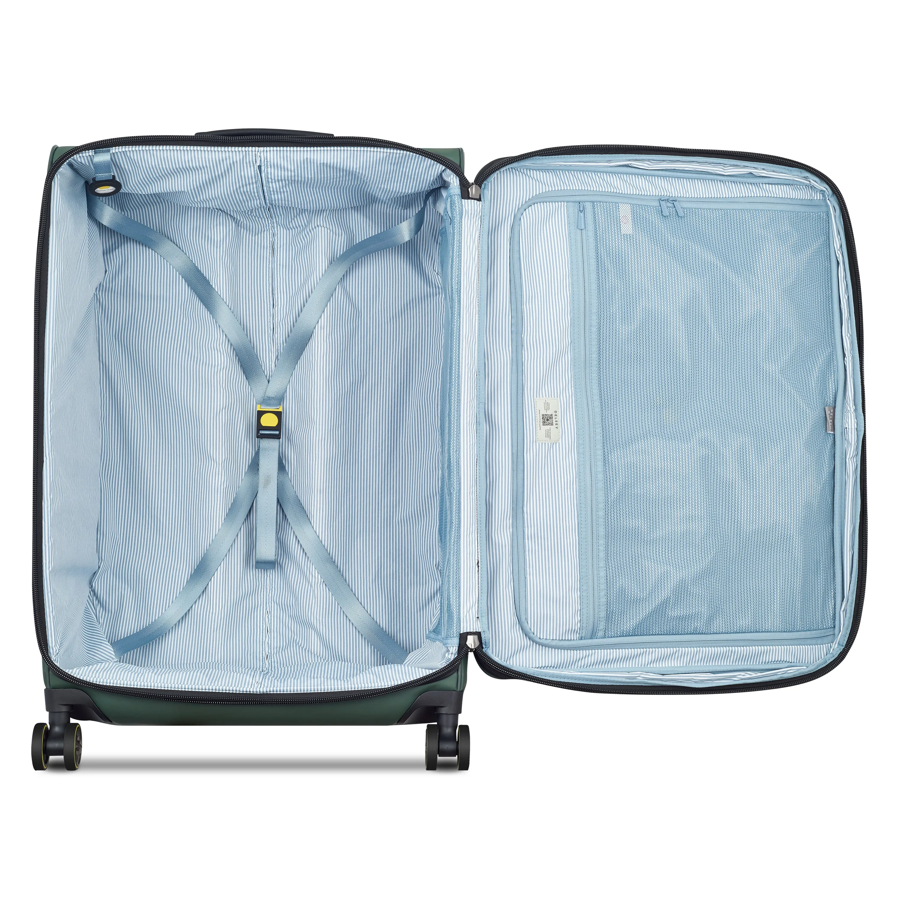 Delsey Turenne 2.0 Hardcase Expandable 4 Double Wheel Luggage Trolley