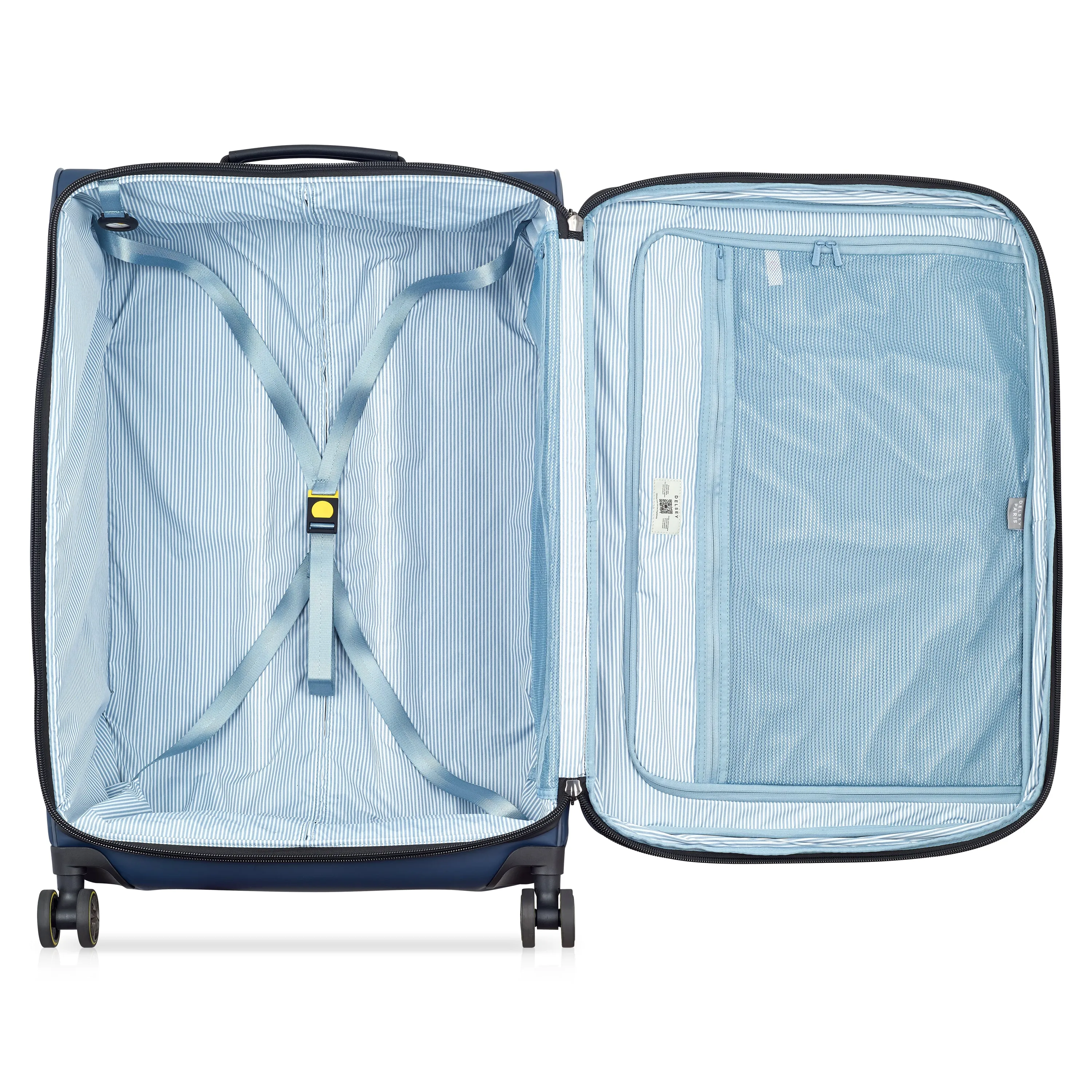 Delsey Turenne 2.0 Hardcase Expandable 4 Double Wheel Luggage Trolley