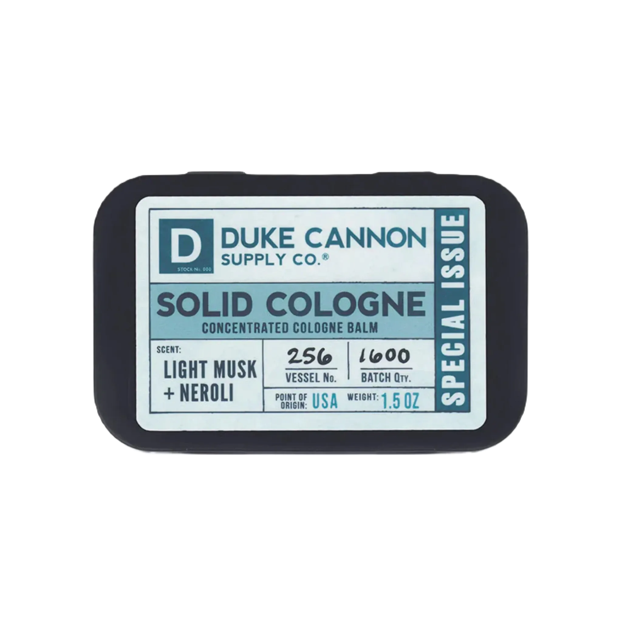 Duke Cannon Solid Cologne Light Musk & Neroli