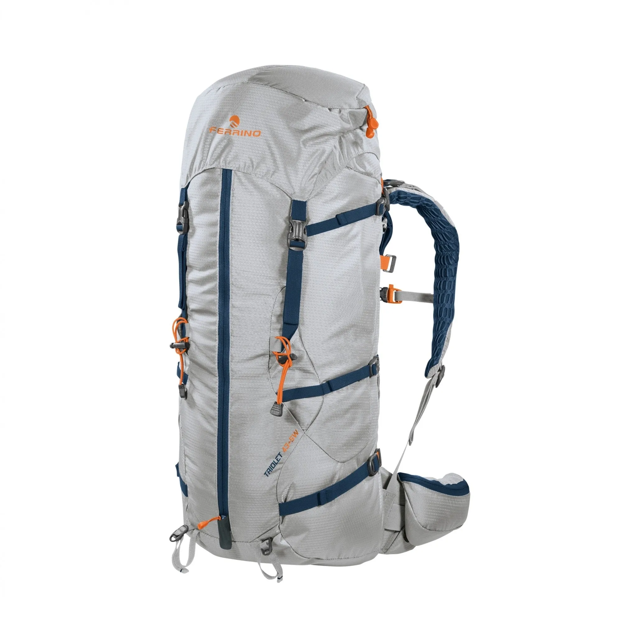 FERRINO TRIOLET 43 5 LADY - GRIGIO Zaino alpinismo schienale donna