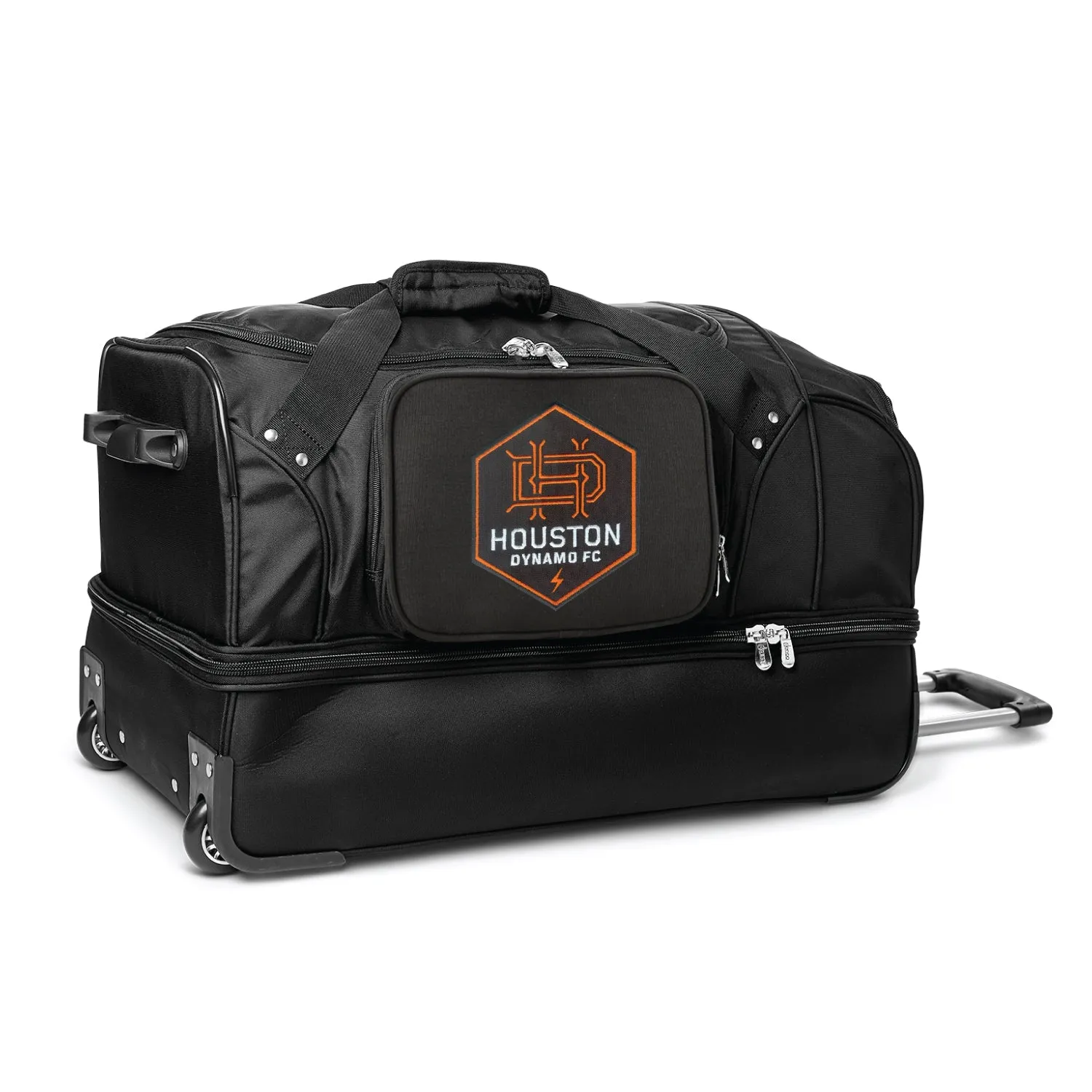 Houston Dynamo FC 27" Rolling Drop Bottom Duffel