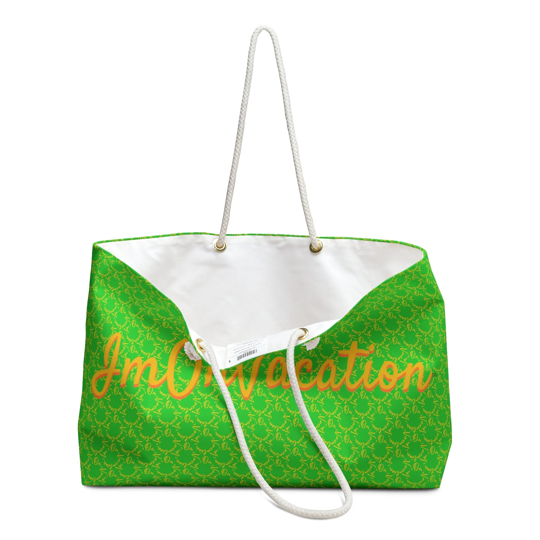 I.O.V-Royalty Lime Weekender Bag