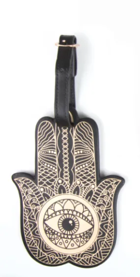 Luggage Tag Hamsa