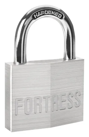 Master Lock Fortress 5.56 in. H X 1-9/16 in. W Aluminum 4-Pin Tumbler Padlock