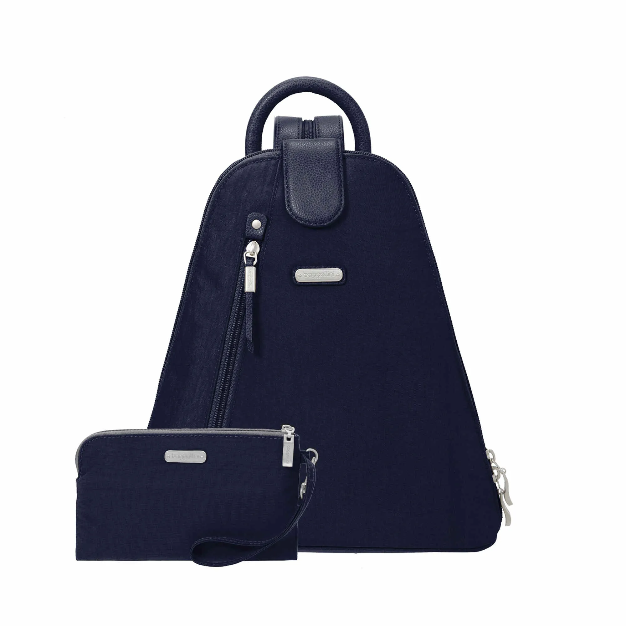 On Sale- Baggallini Metro Backpack With RFID Phone Wristlet