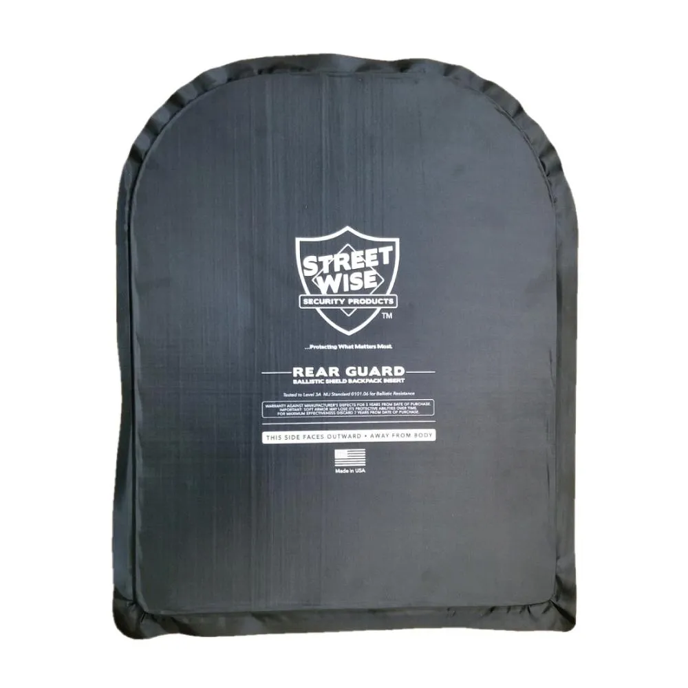 Rear Guard Ballistic Shield Backpack Insert