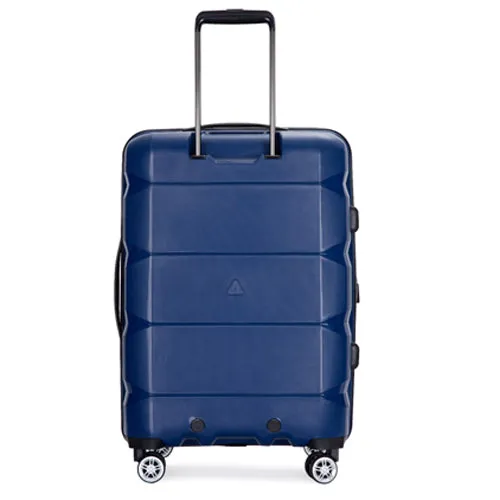 Richland Fashion Hand Luggage Lightweight PP Hard Shell Trolley Expandable Travel Suitcase with 4 Wheels - Large 28"