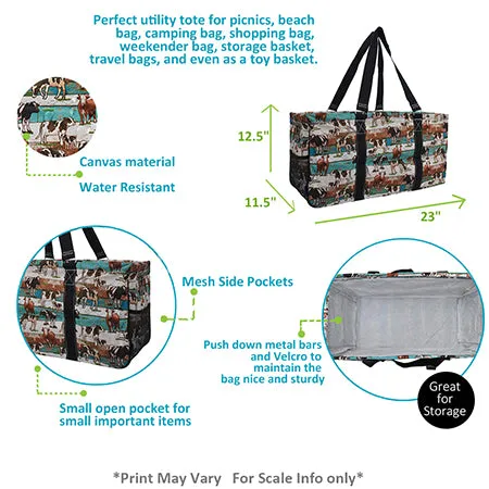 SALE! Country Side Moo NGIL Utility Bag