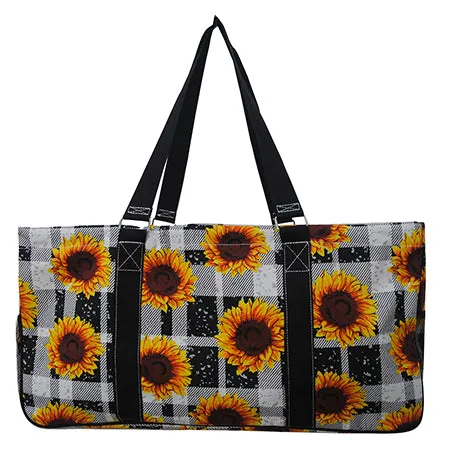 !SALE! Sunflower Plaid NGIL Utility Bag