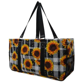 !SALE! Sunflower Plaid NGIL Utility Bag