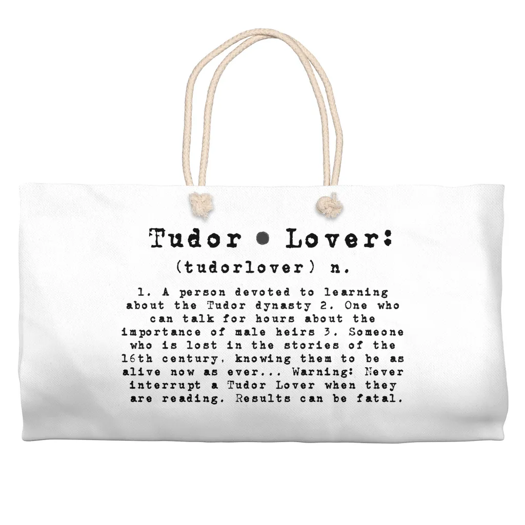 Tudor Lover Weekender Tote